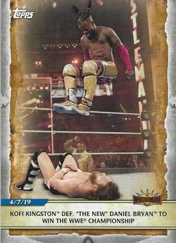 Kofi Kingston Def. "The New" Daniel Bryan to Win the WWE Championship 