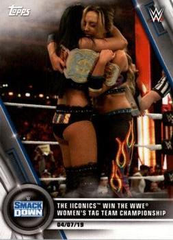 The Iiconics Win the WWE Women's Tag Team Championship 