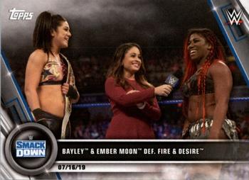 Bayley &amp; Ember Moon def. Fire &amp; Desire 