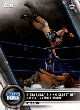 Alexa Bliss &amp; Nikki Cross def. Bayley &amp; Ember Moon 