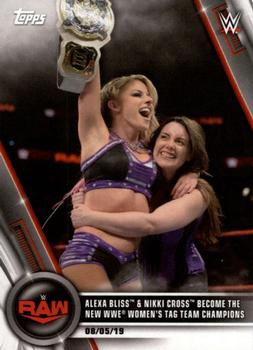 Alexa Bliss &amp; Nikki Cross Become the New WWE Women's Tag Team Champions 