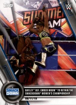 Bayley def. Ember Moon to Retain the SmackDown Women's Championship 