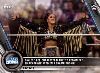 Bayley def. Charlotte Flair to Retain the SmackDown Women's Championship 