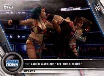The Kabuki Warriors def. Fire &amp; Desire 