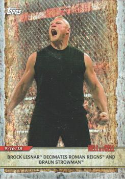 Brock Lesnar Decimates Roman Reigns and Braun Strowman 