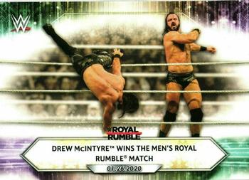 Drew McIntyre Wins the Men's Royal Rumble Match