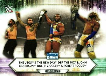 The Usos &amp; The New Day def. The Miz &amp; John Morrison, Dolph Ziggler &amp; Robert Roode