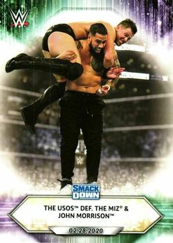 The Usos def. The Miz &amp; John Morrison