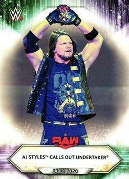 AJ Styles Calls Out Undertaker