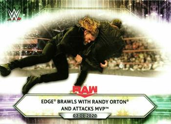 Edge Brawls with Randy Orton and Attacks