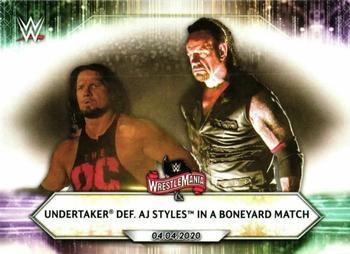 Undertaker def. AJ Styles in a Boneyard Match