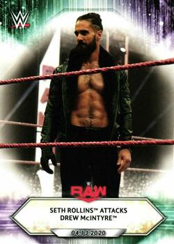 Seth Rollins Attacks Drew McIntyre