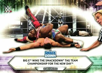 Big E Wins the SmackDown Tag Team Championship for The New Day