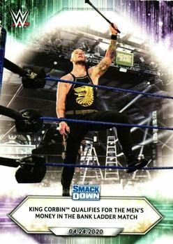 King Corbin Qualifies for the Men's Money in the Bank Ladder Match