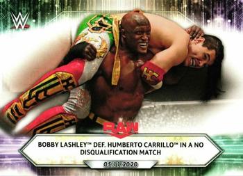 Bobby Lashley def. Humberto Carrillo in a No Disqualification Match