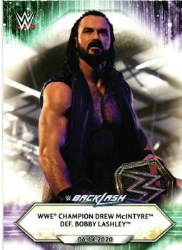 WWE Champion Drew McIntyre def. Bobby Lashley