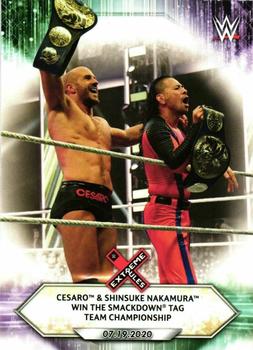 Cesaro &amp; Shinsuke Nakamura Win the SmackDown Tag Team Championship