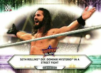 Seth Rollins def. Dominik Mysterio in a Street Fight