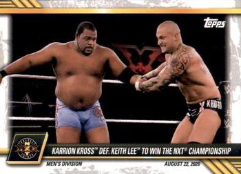 Karrion Kross def. Keith Lee to Win the NXT Championship