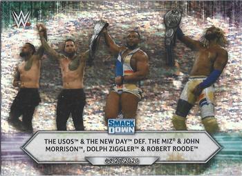 The Usos &amp; The New Day def. The Miz &amp; John Morrison, Dolph Ziggler &amp; Robert Roode