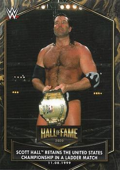 Scott Hall Retains the United States Championship in a Ladder Match