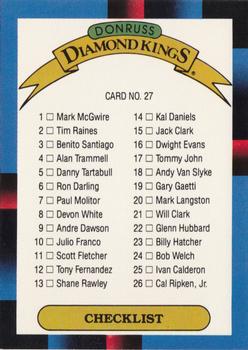 Diamond Kings Checklist 1-26