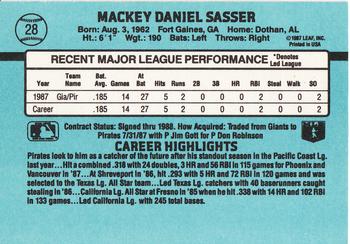 Card back