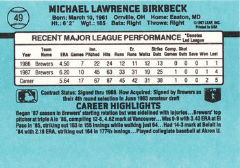 Card back