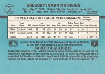 Card back