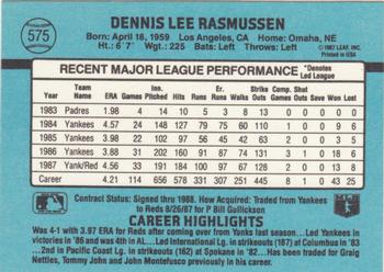 Card back