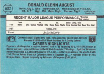 Card back