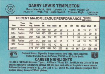 Card back