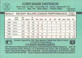 Card back