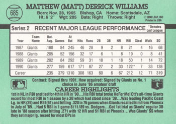 Card back