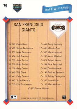 Card back