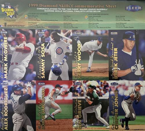 Mark McGwire / Sammy Sosa / Kerry Wood / Derek Jeter / Alex Rodriguez / Nomar Garciaparra / Ben Grieve / Chipper Jones