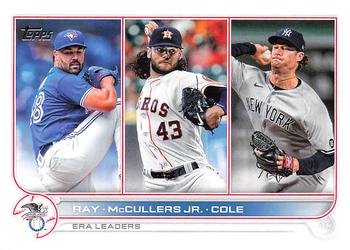 AL ERA Leaders (Robbie Ray / Lance McCullers Jr. / Gerrit Cole)