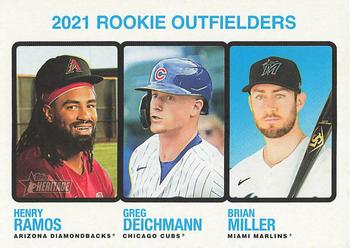 2021 Rookie Outfielders (Henry Ramos / Greg Deichmann / Brian Miller)