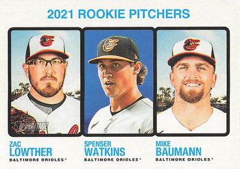 2021 Rookie Pitchers (Zac Lowther / Spenser Watkins / Mike Baumann)