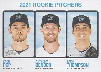 2021 Rookie Pitchers (Zach Pop / Anthony Bender / Zach Thompson)