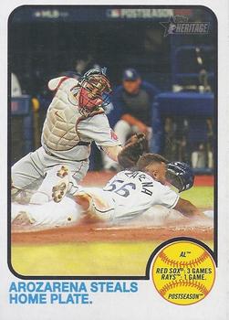 Arozarena Steals Home Plate ALDS