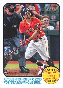 Altuve Hits Historic 22nd Postseason Home Run