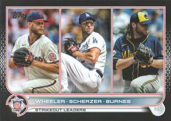 NL Strikeout Leaders (Zack Wheeler / Max Scherzer / Corbin Burnes) 