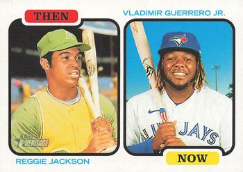Reggie Jackson / Vladimir Guerrero Jr.