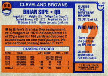 Card back