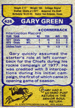 Card back
