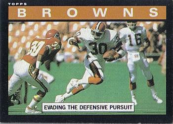 Browns Team Leaders (Evading the Defensive Pursuit)