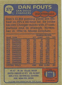 Card back