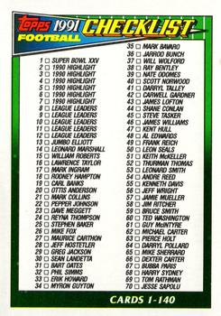 Checklist: 1-140