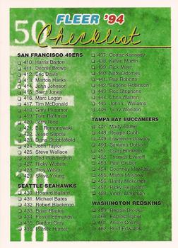 Checklist: 410-480 and Inserts